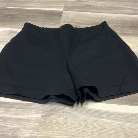 Spanx black shorts size large