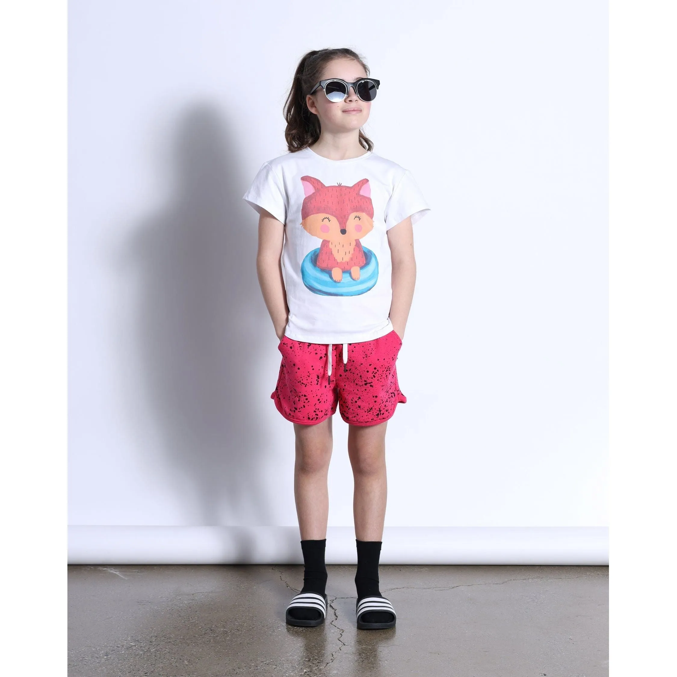 Speckle Short- Pink