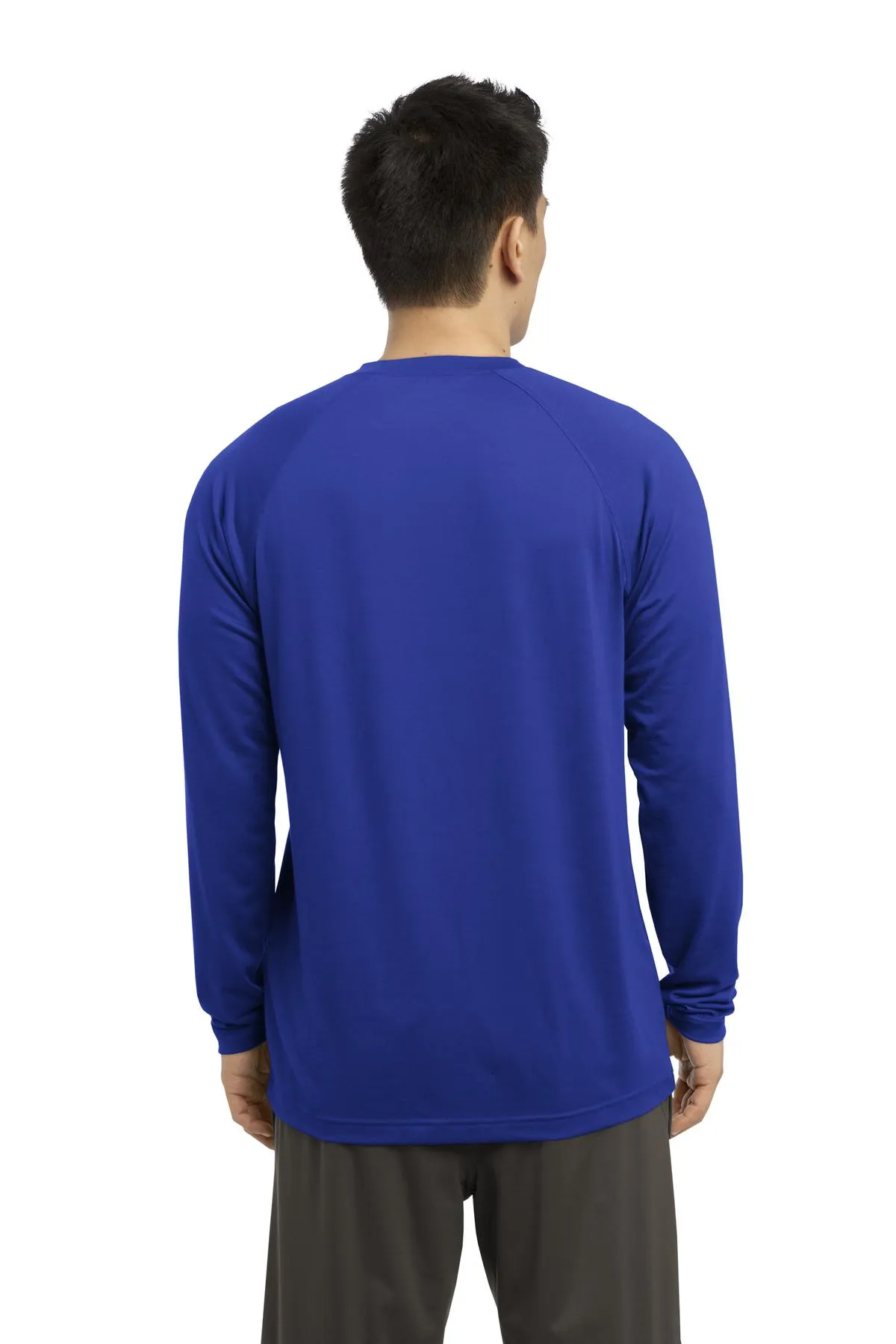 Sport-Tek  Long Sleeve Ultimate Performance Crew. ST700LS True Royal