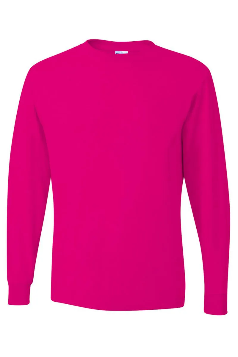 Star Eyes Santa Unisex Dri-Power Long-Sleeve 50/50 Tee