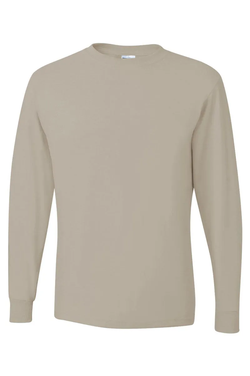 Star Eyes Santa Unisex Dri-Power Long-Sleeve 50/50 Tee