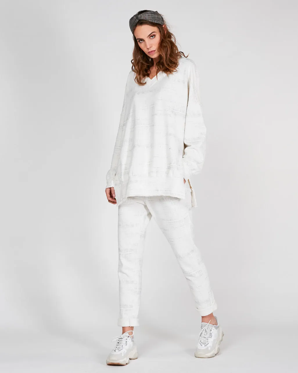 Static Drawstring Elastic Sweatpant