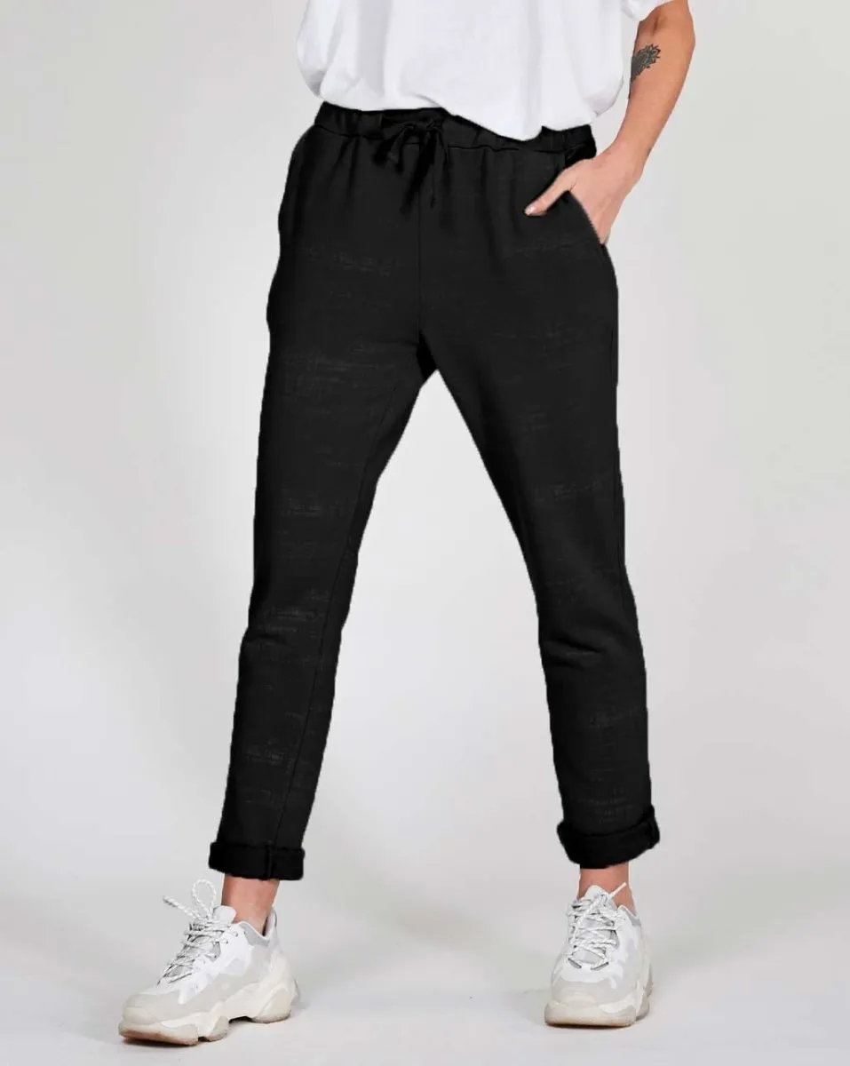 Static Drawstring Elastic Sweatpant