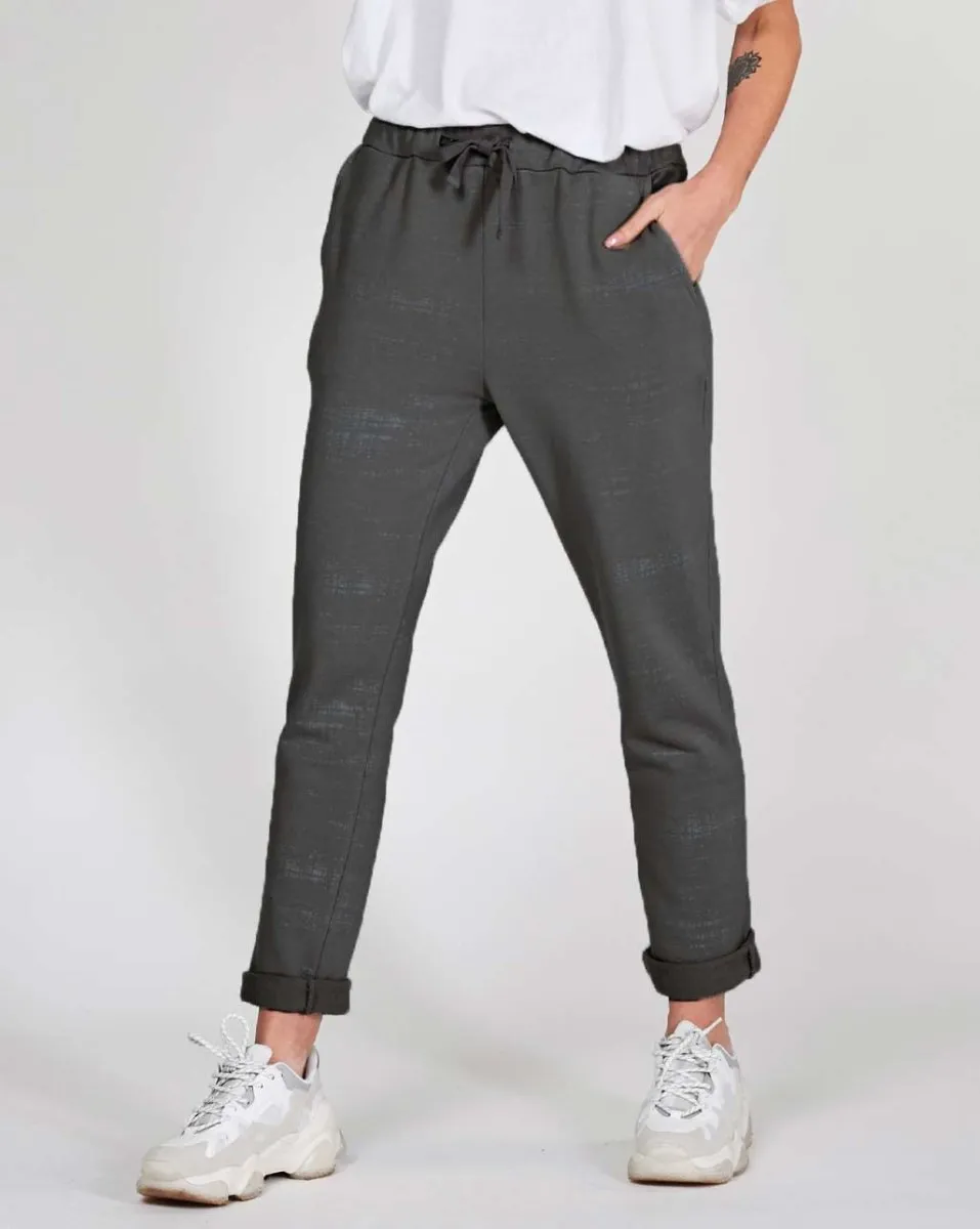 Static Drawstring Elastic Sweatpant