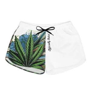 Summer Leaf Shorts  Woman