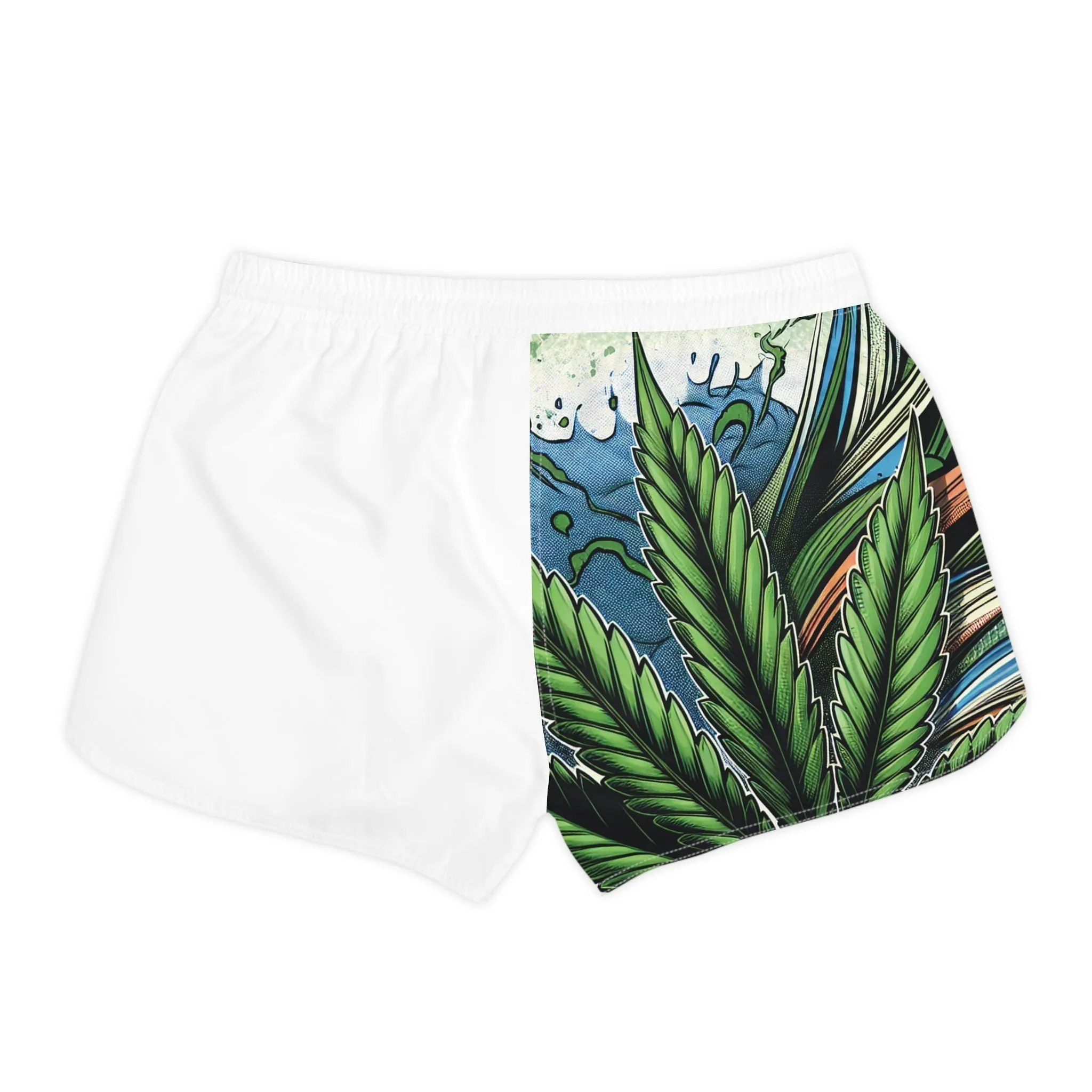Summer Leaf Shorts  Woman