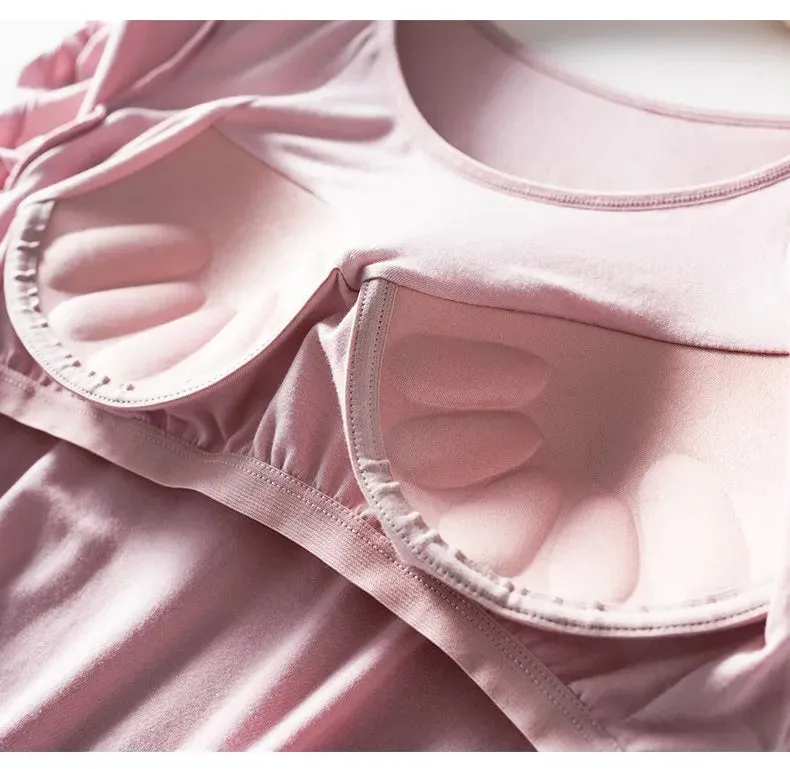 Sustainable Lounge Set | Built-In Bra