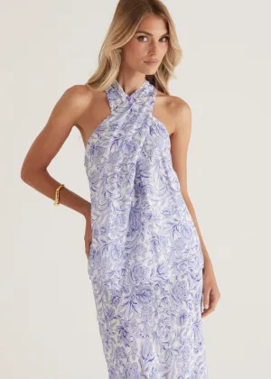 Tammy Top - Blue Floral