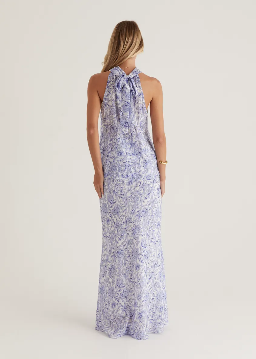 Tammy Top - Blue Floral