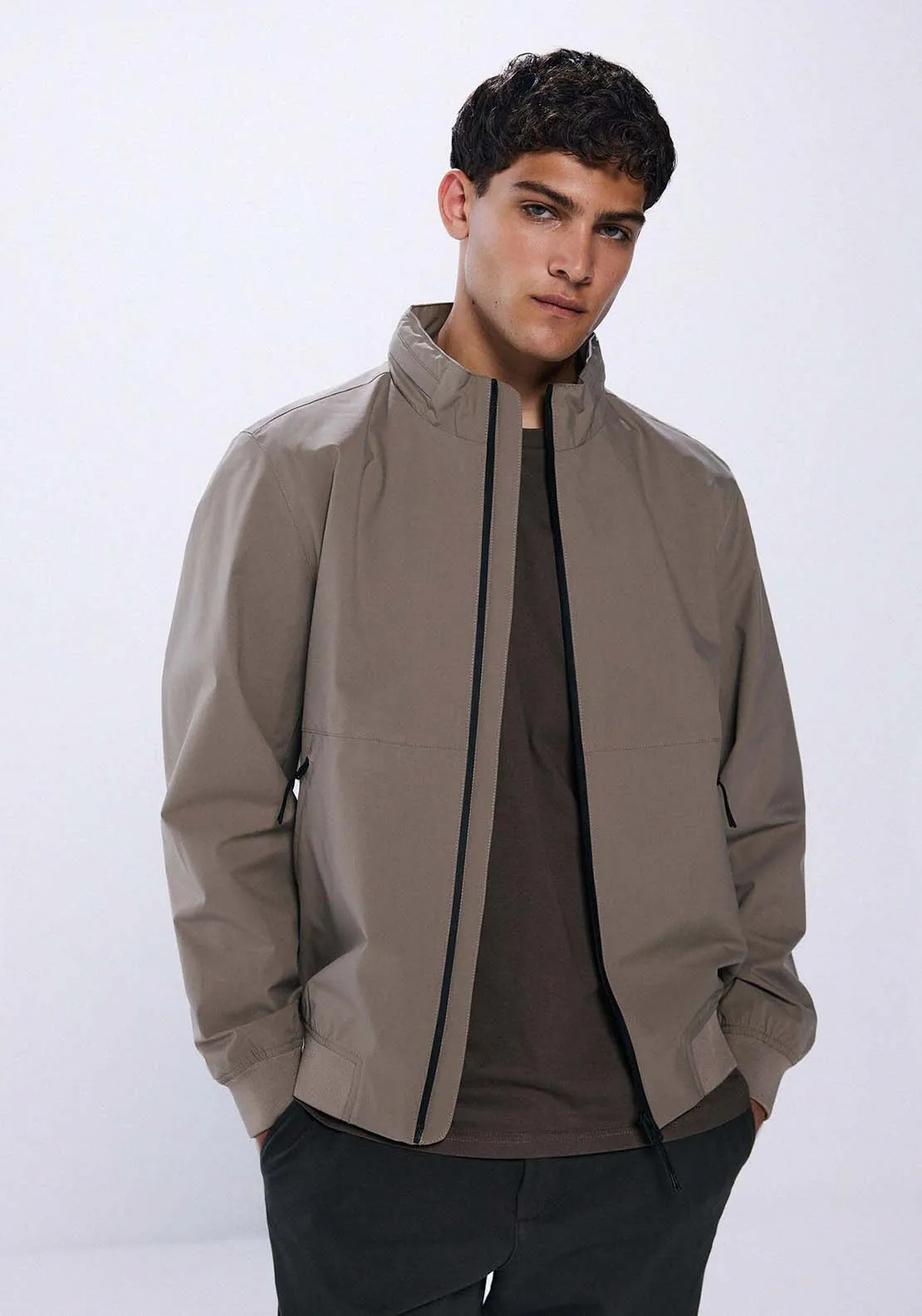 Technical jacket - Sand