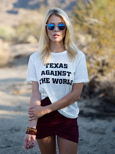 TEXAS AGAINST THE WORLD Bobbie Tee