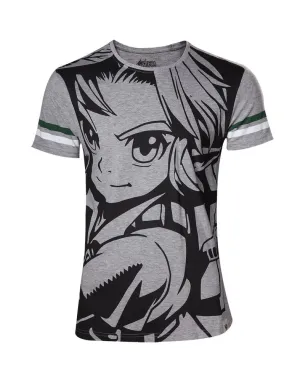 The Legend of Zelda - Link Allover - T-Shirt