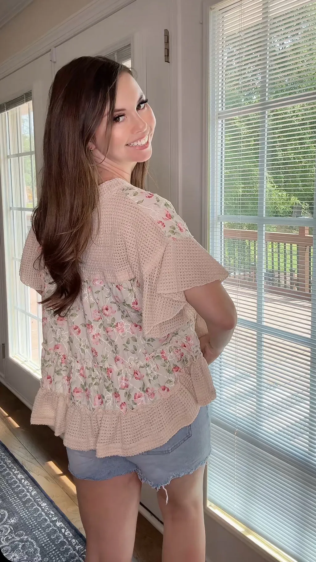 Too Cute Floral Top (POL)