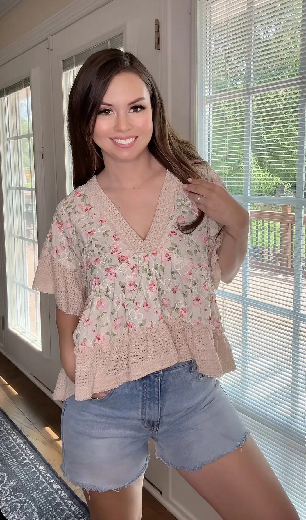Too Cute Floral Top (POL)