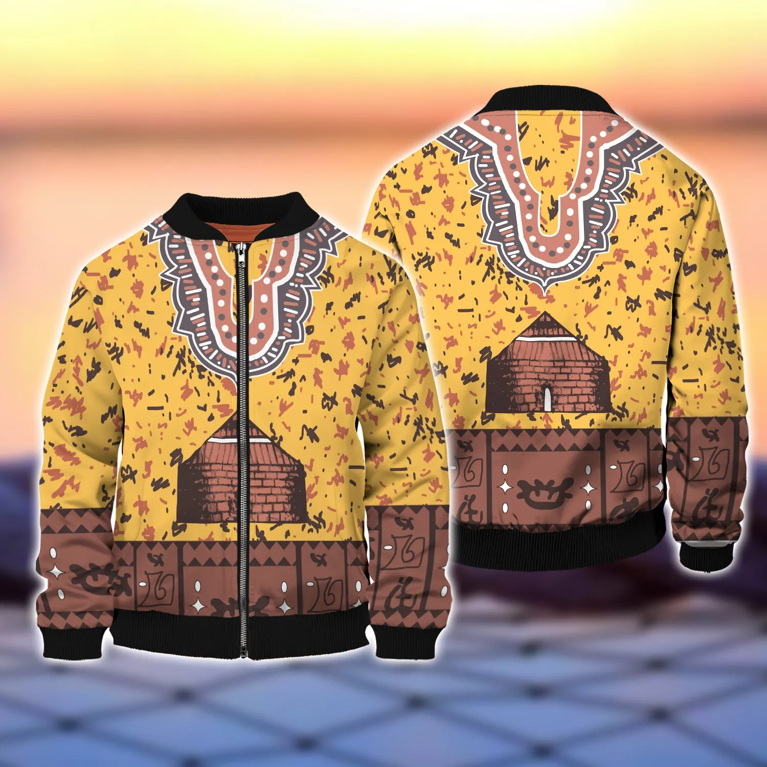 Traditional African - 3D Full Print - 1119