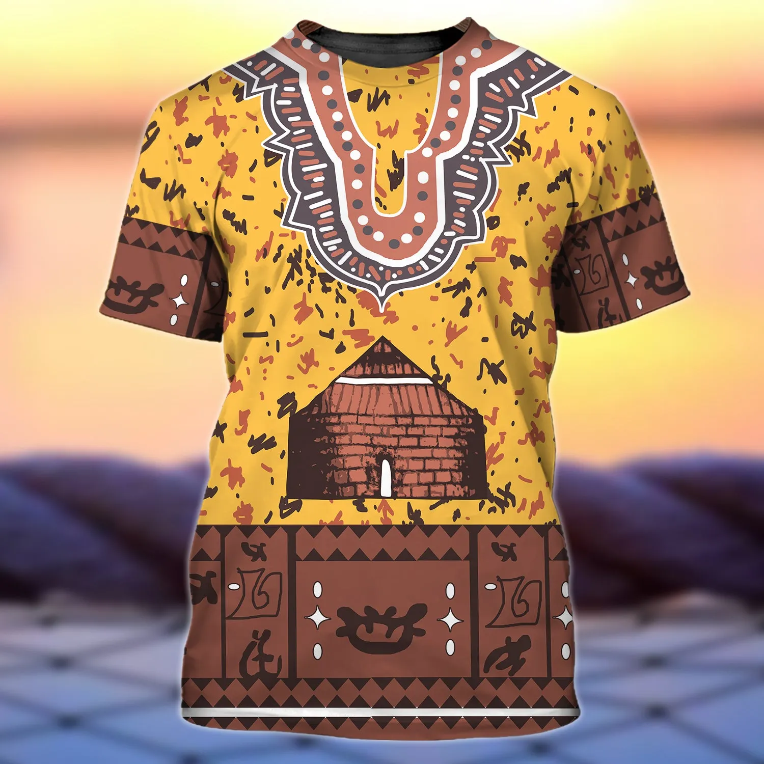Traditional African - 3D Full Print - 1119