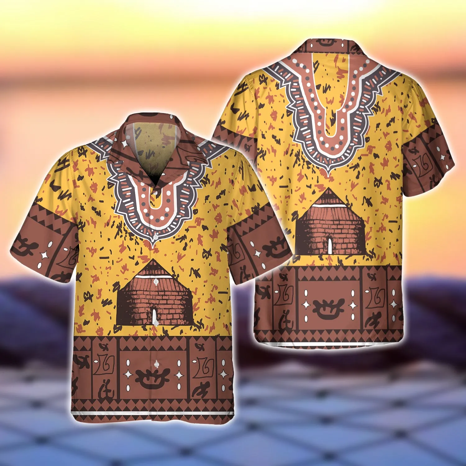 Traditional African - 3D Full Print - 1119