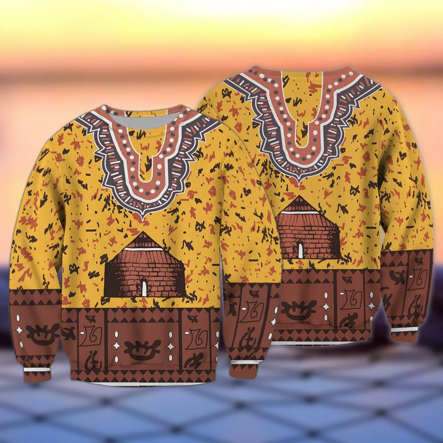 Traditional African - 3D Full Print - 1119