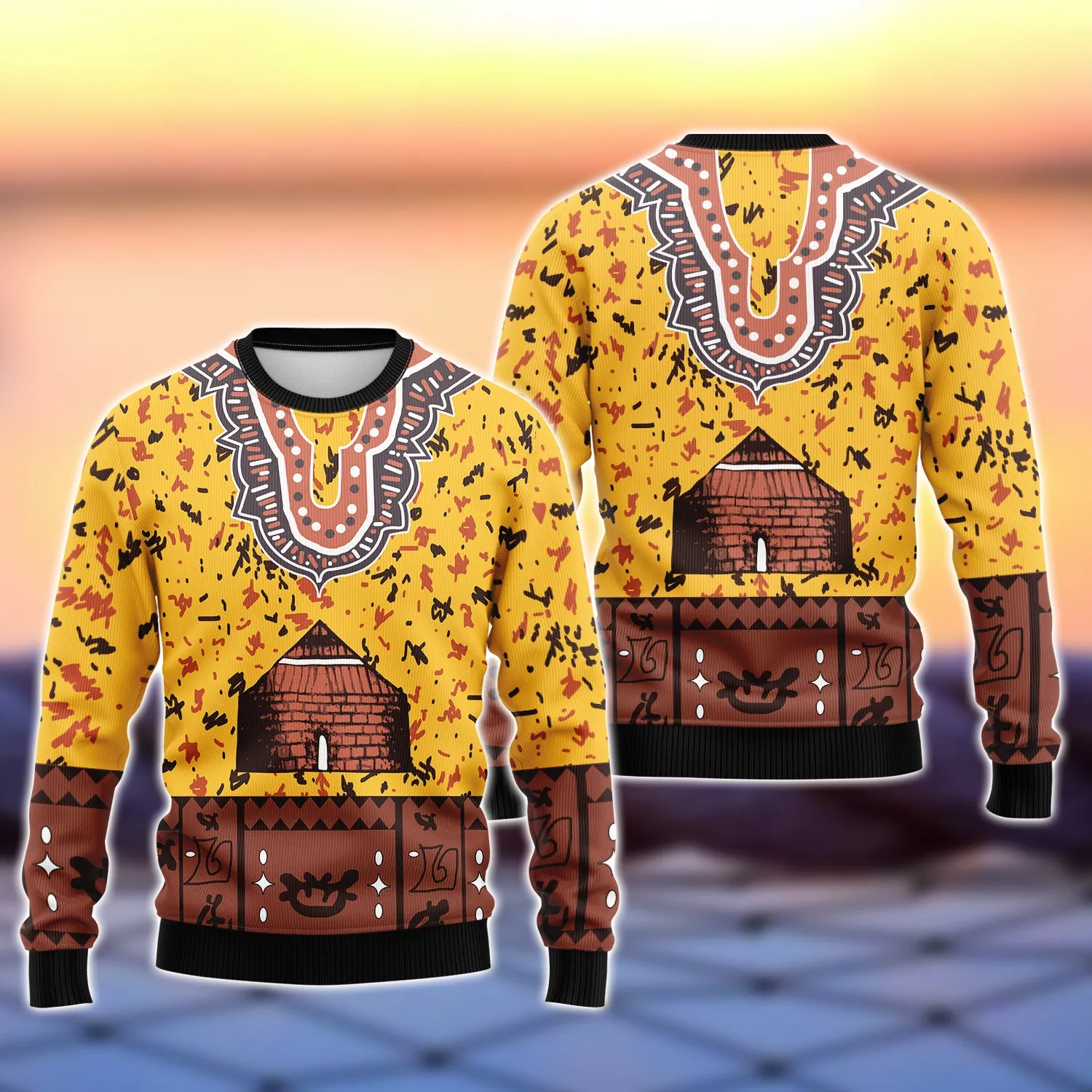 Traditional African - 3D Full Print - 1119