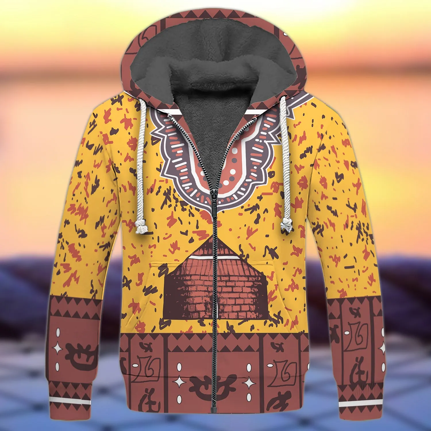 Traditional African - 3D Full Print - 1119