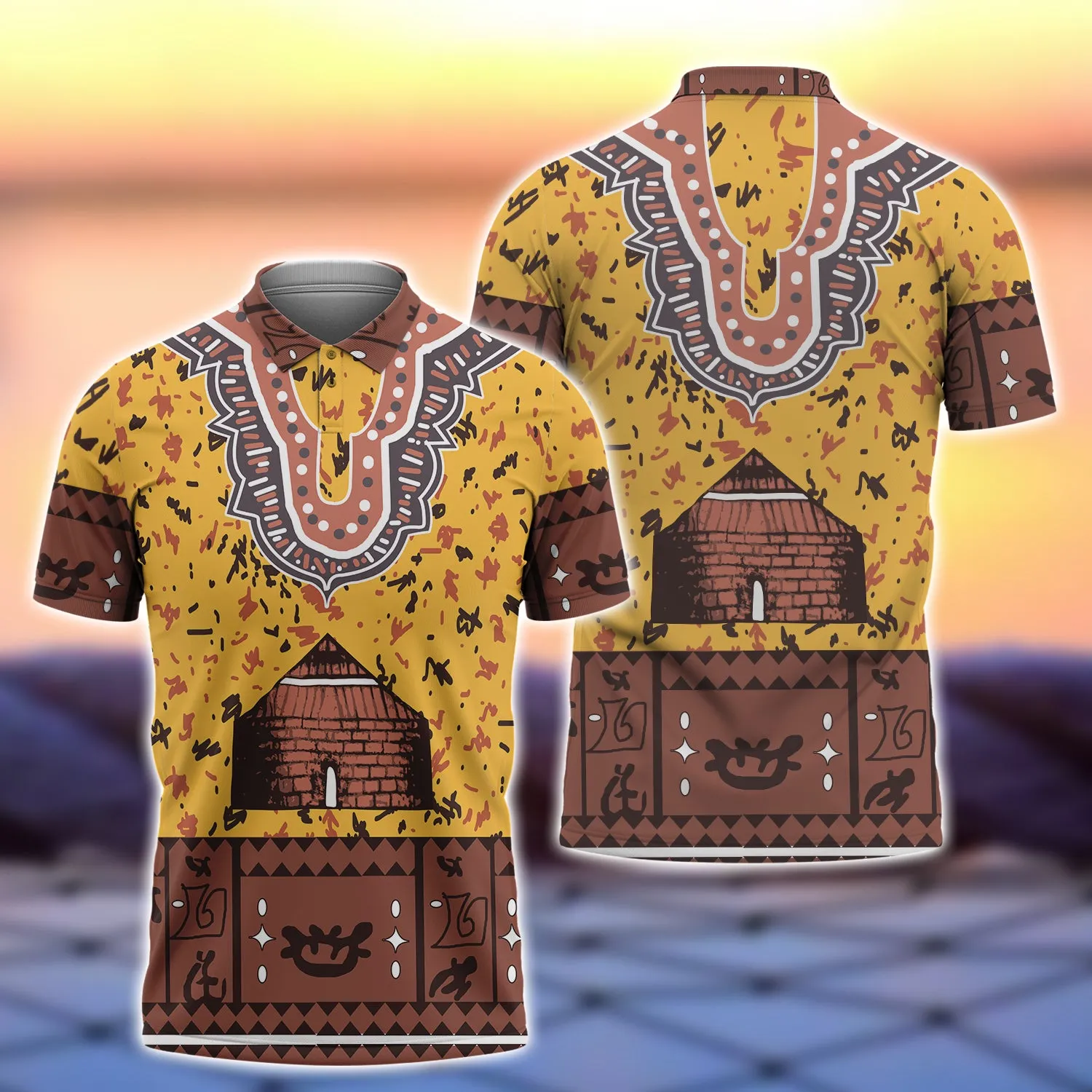 Traditional African - 3D Full Print - 1119