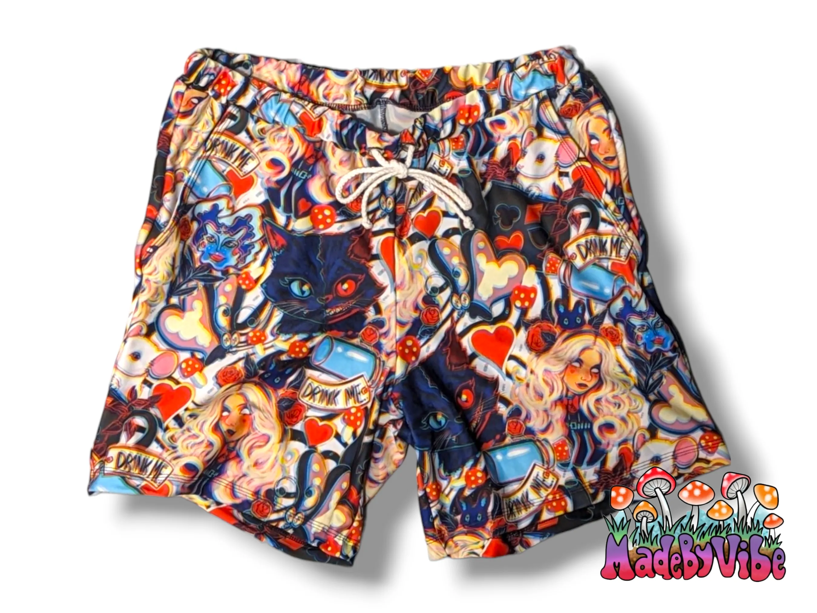 Trippy Wonderland Men's / Unisex Shorts - Ready to Ship