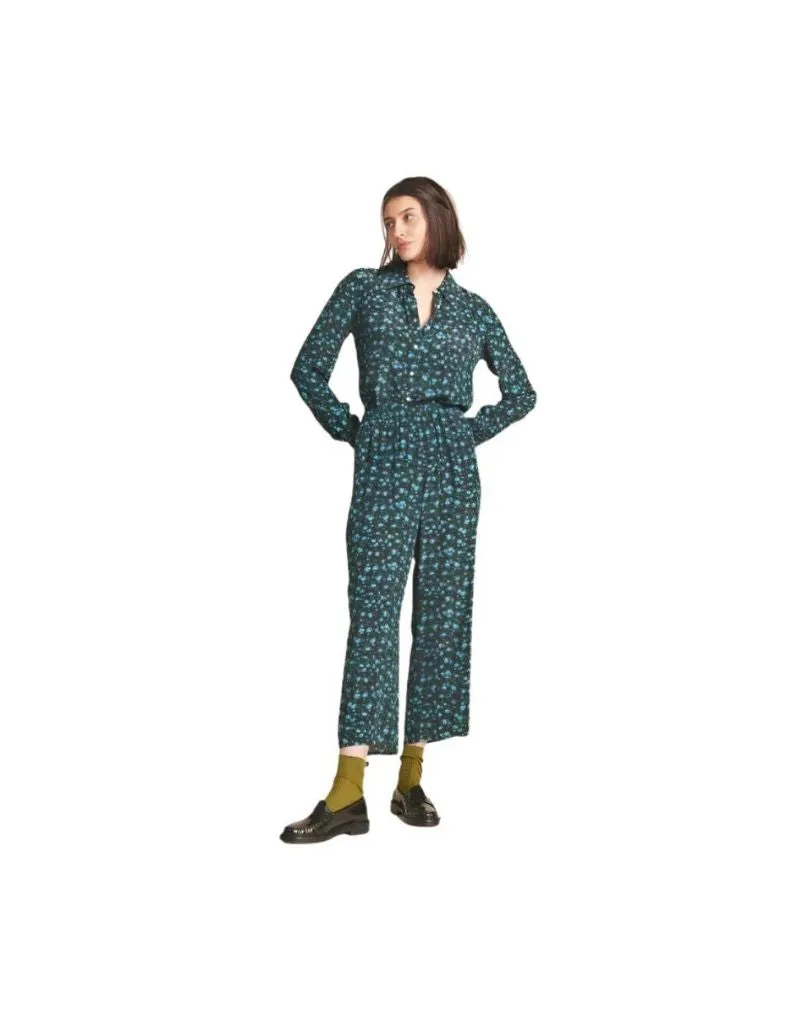 Trovata Leona Pant in Blue Larkspur
