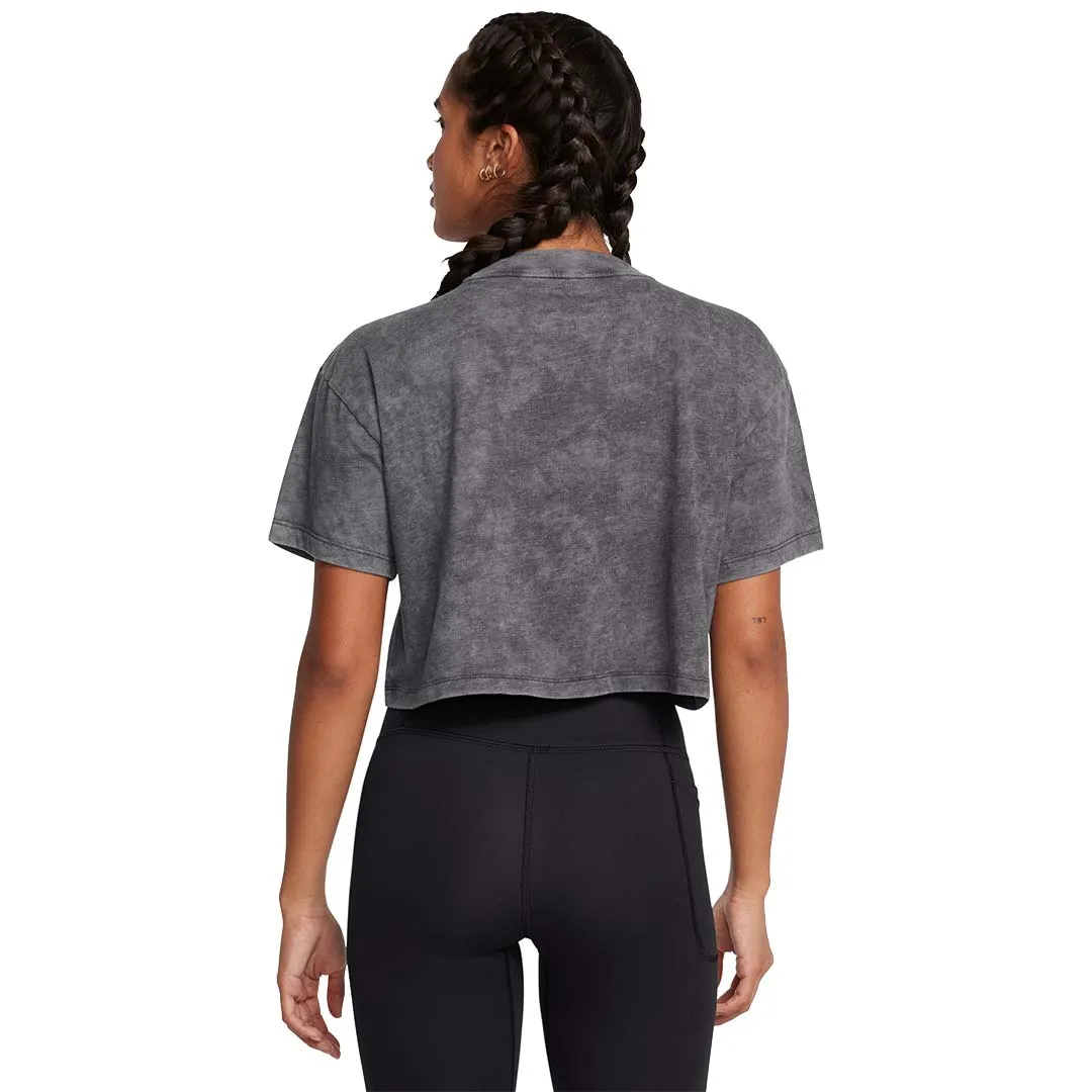 UA Women Wash Logo Repeat Crop Short Sleeve | 1385993