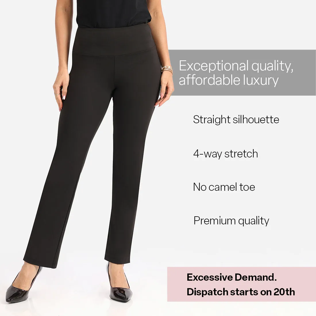 Ultimate Straight Pants - Lite Tall