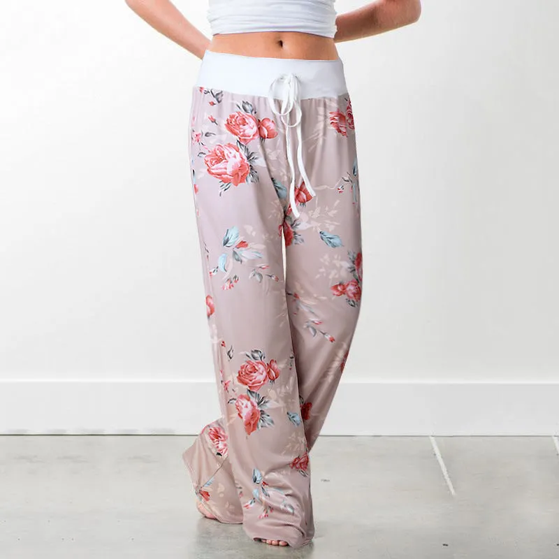 Ultra Soft Patterned Colorful Loose Pants