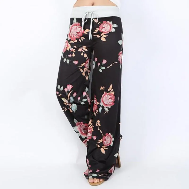 Ultra Soft Patterned Colorful Loose Pants