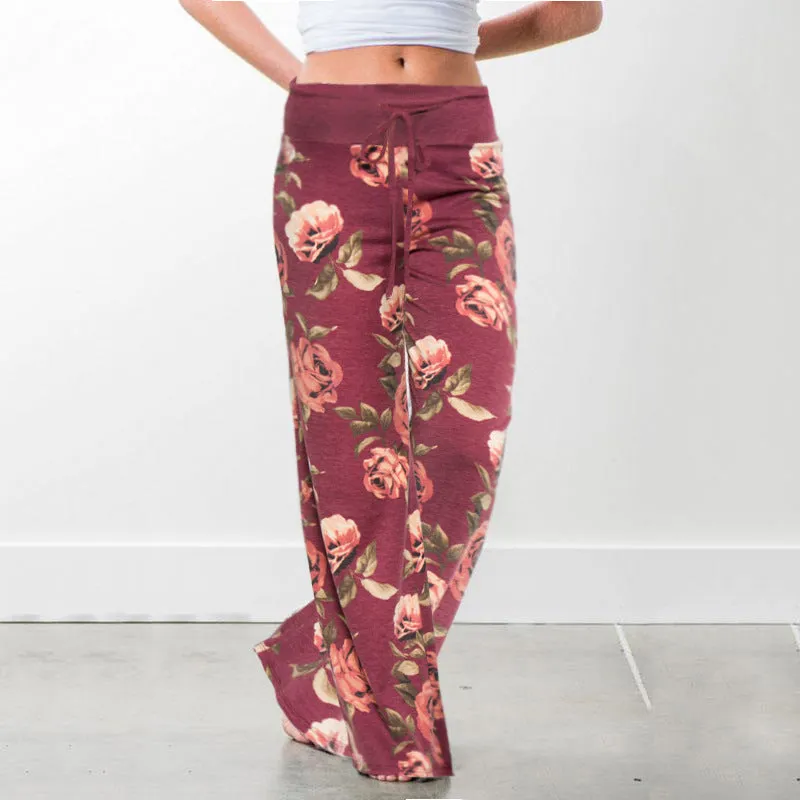 Ultra Soft Patterned Colorful Loose Pants