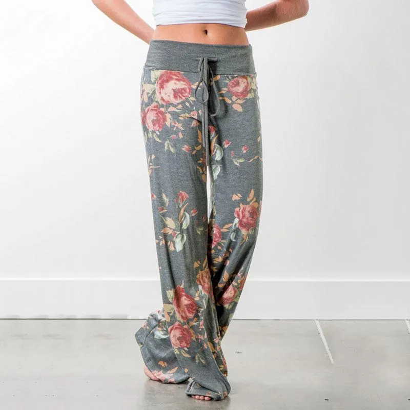 Ultra Soft Patterned Colorful Loose Pants