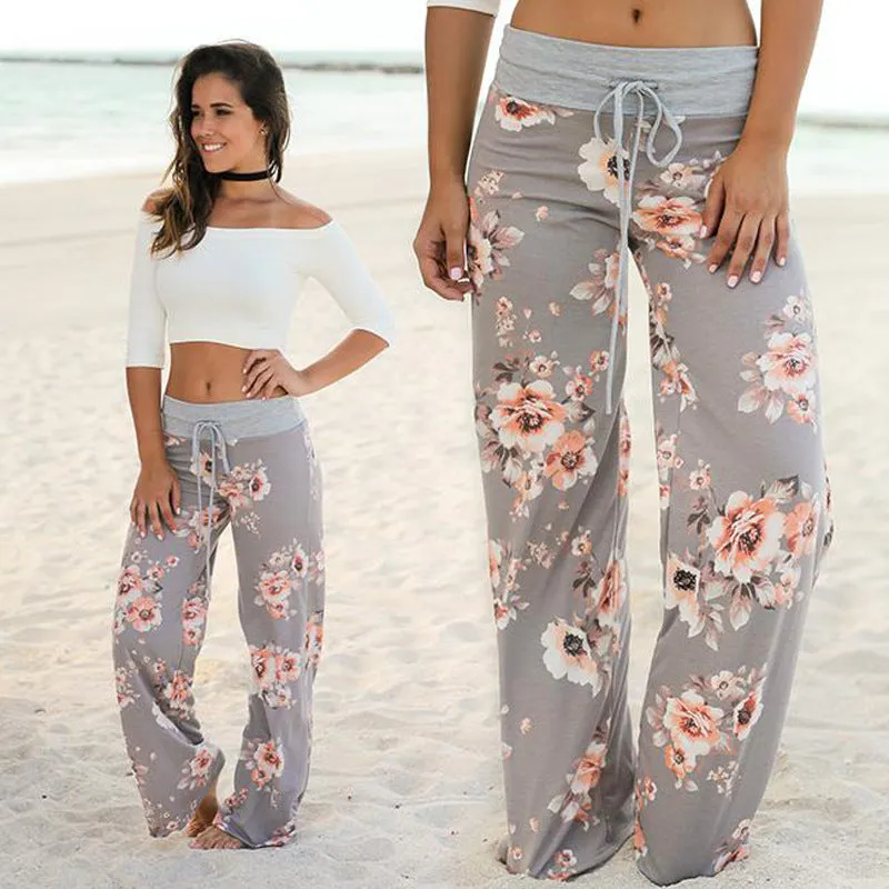 Ultra Soft Patterned Colorful Loose Pants
