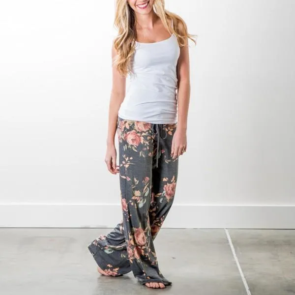 Ultra Soft Patterned Colorful Loose Pants