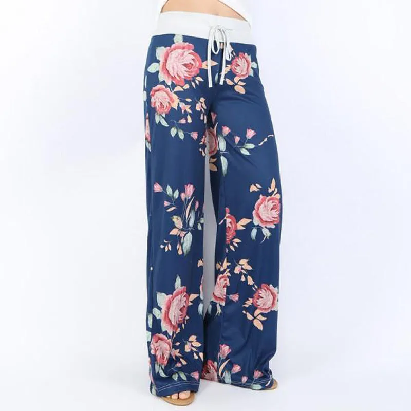 Ultra Soft Patterned Colorful Loose Pants