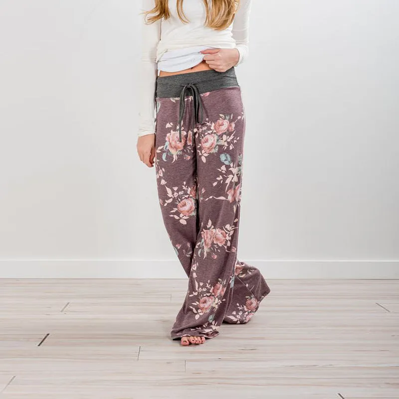 Ultra Soft Patterned Colorful Loose Pants