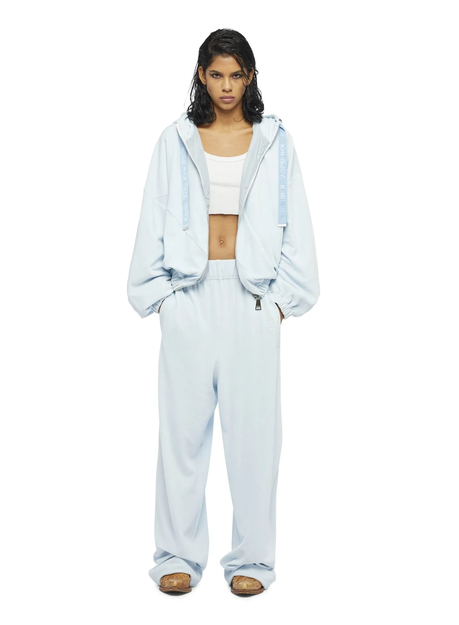 VELOUR TRACKSUIT PANT