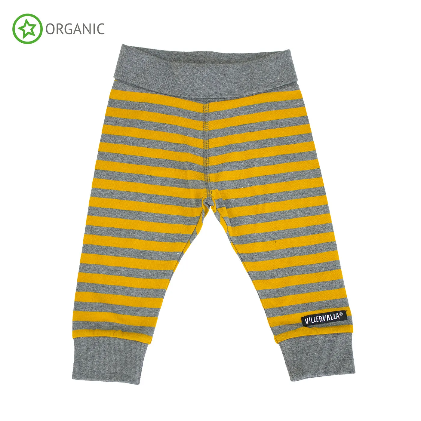 Villervalla - Comfy Pants - Stripes - Mustard