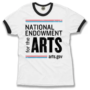 Vintage National Endowment For The Arts (NEA) Men's Ringer Tee