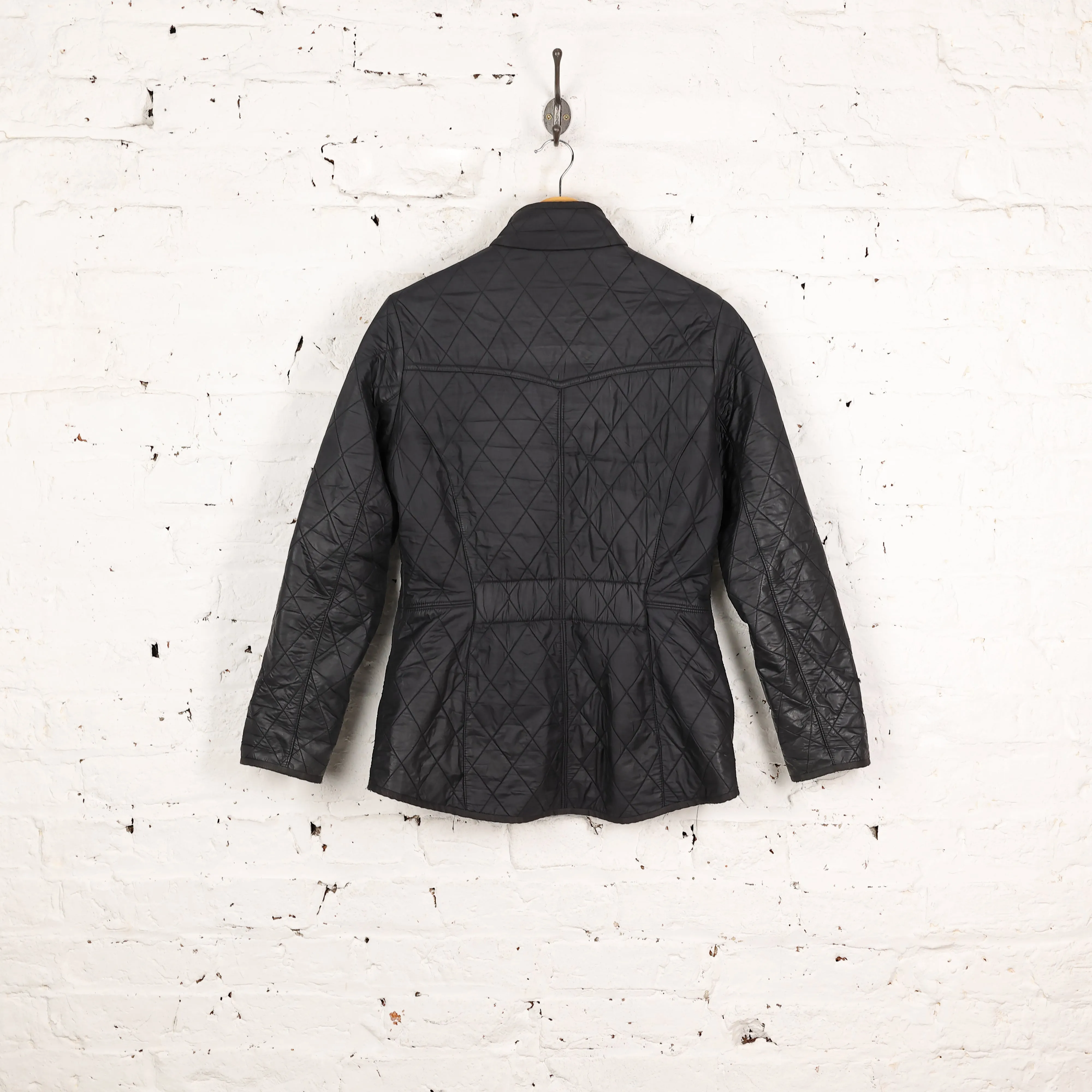 Women's Barbour Cavalary Polar Quilt Jacket - Black - Women's M