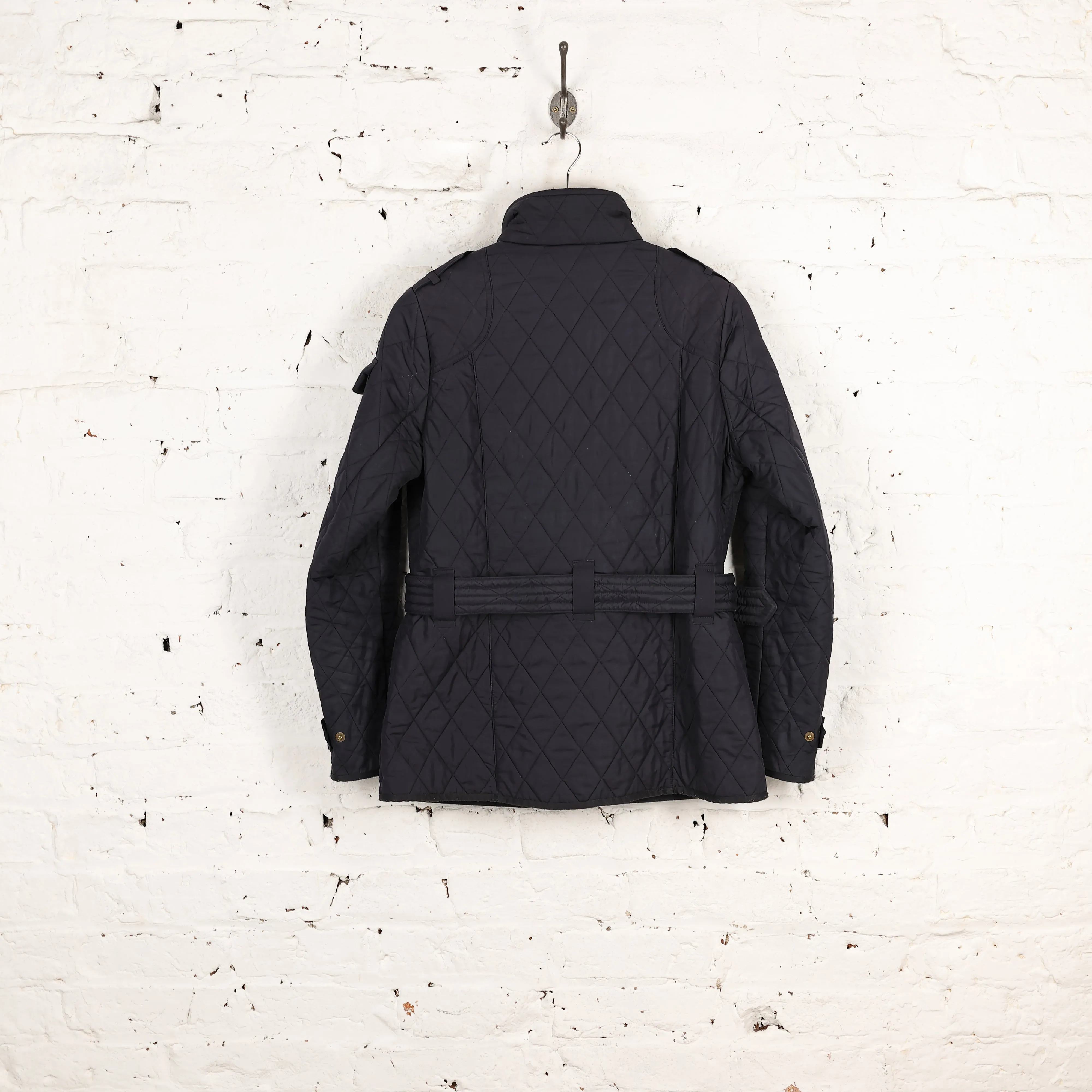 Women's Barbour Tourer Polar Quilt Quilted Jacket - Blue - Women's M