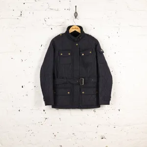 Women's Barbour Tourer Polar Quilt Quilted Jacket - Blue - Women's M