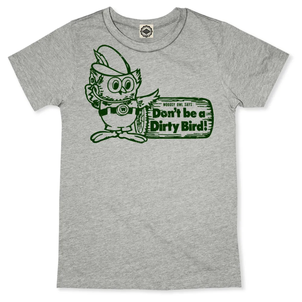 Woodsy Owl "Don't Be A Dirty Bird" Men's Tee