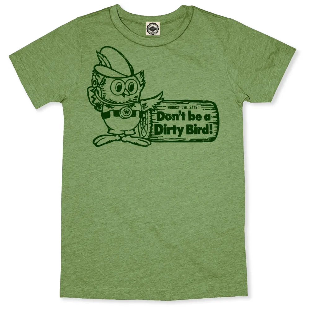 Woodsy Owl "Don't Be A Dirty Bird" Men's Tee