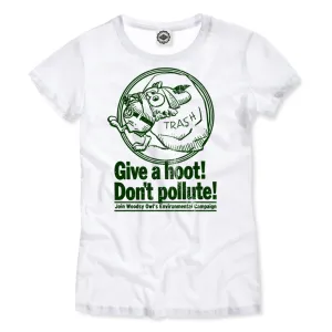 Woodsy Owl "Join Woodsy's Campaign" Women's Tee