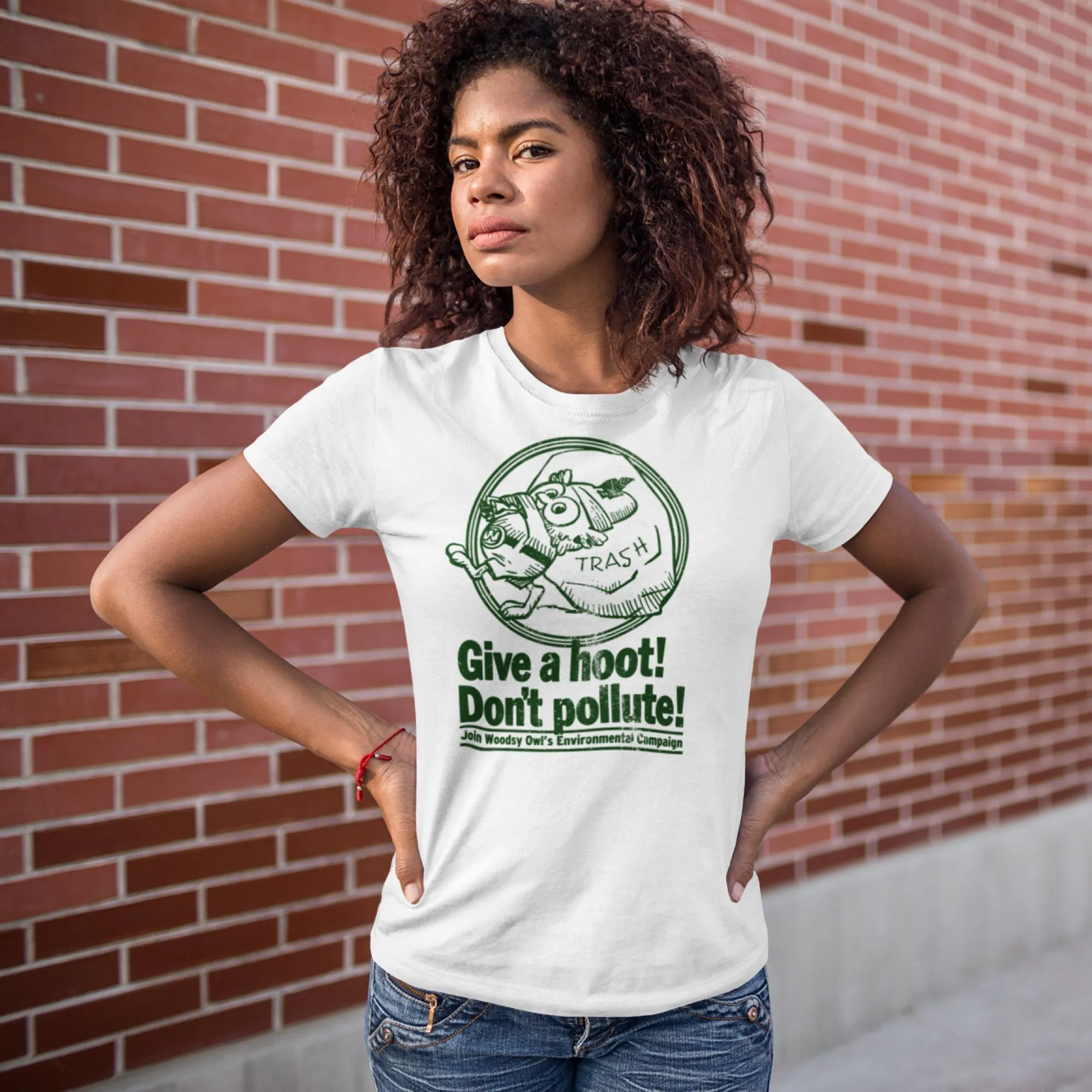 Woodsy Owl "Join Woodsy's Campaign" Women's Tee