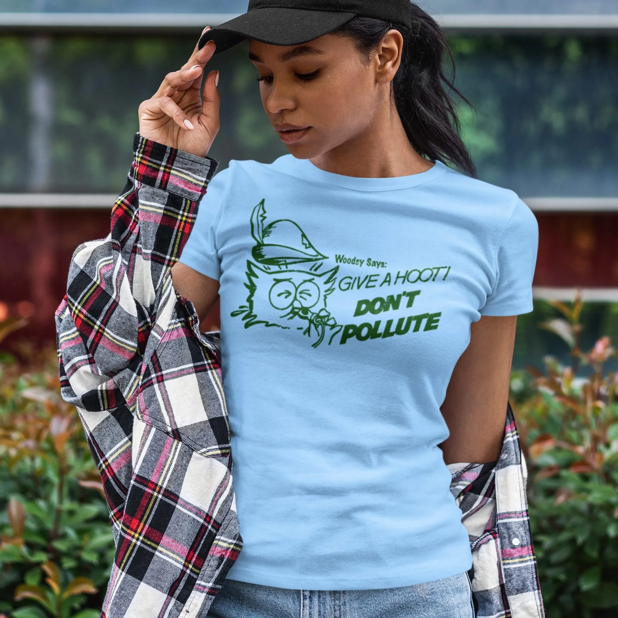Woodsy Owl "Woodsy Says" Women's Tee