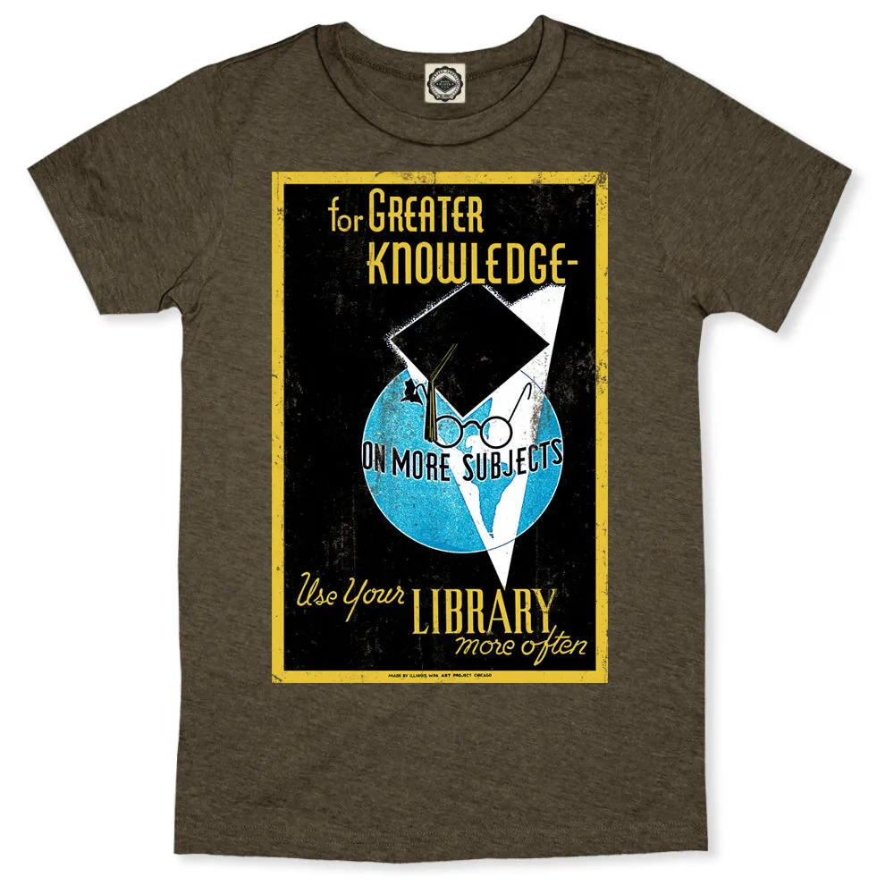 WPA Use Your Library More Often Men's Tee